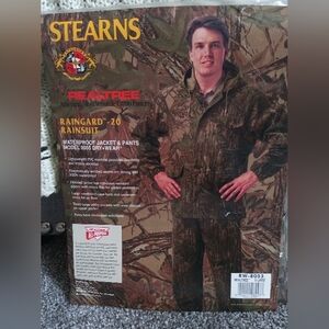 NEW Stearns CAMO Rainsuit Men's size XL